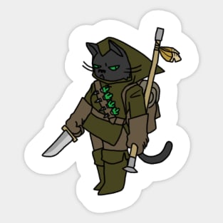 Tabaxi Ranger Sticker